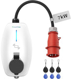 Load image into Gallery viewer, OEM ODM Available TYPE 2 Wallbox EV Charger Station TYPE 2 EV Charger EVSE Wallbox 22KW 32A 380V with RFID