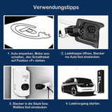 Load image into Gallery viewer, Fisher 3-Phase 16A 11kw EV Charging Station Home Charger Cable Type 2 IEC62196 Ev Charging Plug