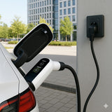 Load image into Gallery viewer, Professional 3.8kw Type 2 EV Charger 16A with Type A+DC6mA and Smart App Control