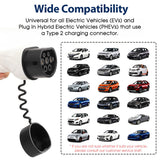 Load image into Gallery viewer, EV Charging Cable for Electric Vehicles Type2 to Type 2 16A Single Phase Fast Car Charger Cables