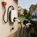 Load image into Gallery viewer, Type 2 22kW 32A Mini Home EV Charging Station Wallbox with APP and Type A+DC 6mA RCD CE TUV
