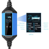 Load image into Gallery viewer, Adjustable Portable Ev Charger Type 2 /Type 1 7kw Portable Ev Charger Ac EVSE Electric Car Charger