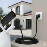 Load image into Gallery viewer, Professional 3.8kw Type 2 EV Charger 16A with Type A+DC6mA and Smart App Control
