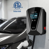Load image into Gallery viewer, SAE J1772 Type 1 Connector 12kW 48A 50A EV Charger ETL Certified Wall Mount Home Charging Station 240V