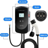 Load image into Gallery viewer, TUV CE Certification 32A Wallbox Type 2 22kw Ev Fast Charging Station Ev Charger Type 2