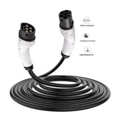 Load image into Gallery viewer, Type 2 EV Charging Cable Mode 3 32A 7.2KW 1 Phase 3 Meter Type 2 to Type 2 Electric Vehicle Car Plug Hybrid Fast Charging Cable