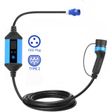 Load image into Gallery viewer, Heavy Duty 22kW 32A Portable EV Charger IEC62196-2 Type 2 Connector High Efficiency Charging