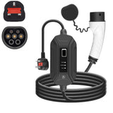 Load image into Gallery viewer, Fisher 16A 3.5kw Single Phase Portable EV Charger Type 2 Level 2 New Condition for Manufacturing Purpose