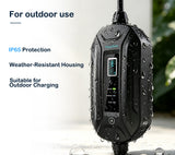 Load image into Gallery viewer, Type 2 EV Portable Charger Stations 3.5kW 16A Waterproof IP54 Control Box for Electric Cars