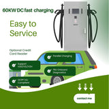 Load image into Gallery viewer, 80kW Commercial EV Charging Station DC Fast EV Charger Level 3 CCS1 CCS2 GBT CHADeMo for Electric Car