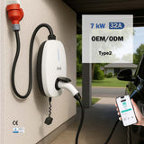 Load image into Gallery viewer, 22kW Portable EV Wallbox With APP Control Type 2 32A IP65 Waterproof Wall-Mounted Home Car Mini Charger Station