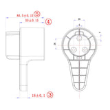 Load image into Gallery viewer, FISHER Type1 EV Charger Holder Cable Storage Hook