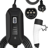 Load image into Gallery viewer, Level 2 Adjustable 8A/10A/13A/16A with 5M cable for Schuko Plug Portable EV Charger